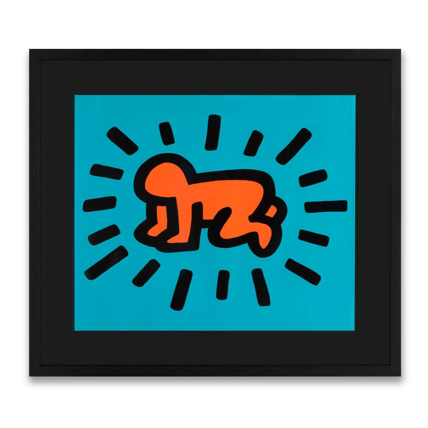 Lot 203 - Keith Haring (American 1958-1990), 'Radiant Baby from Icons', 1990