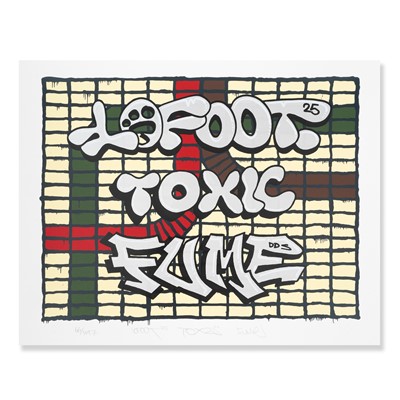 Lot 295 - 10Foot, Tox & Fume (DDS), 'Tunnel Block', 2025