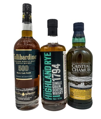 Lot 55 - 3 bottles Mixed Scotch Whisky