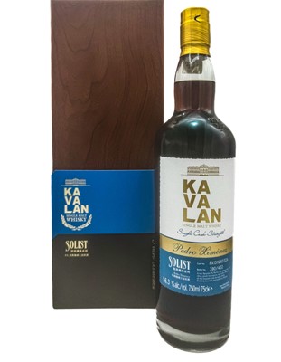 Lot 65 - 1 bottle Kavalan Solist PX Sherry Single Cask Cask Strength