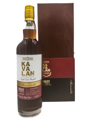 Lot 67 - 1 bottle Kavalan Solist Manzanilla Sherry Single Cask Cask Strength