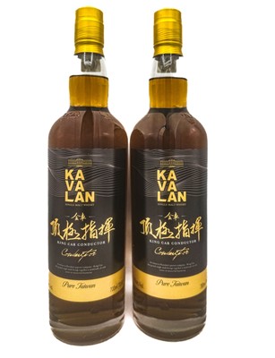 Lot 72 - 2 bottles Kavalan King Car Conductor