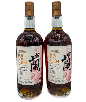 Lot 73 - 2 bottles Kavalan Lan Single Malt Whisky