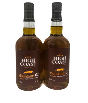 Lot 88 - 4 50cl bottles Mixed Scandinavian Whisky