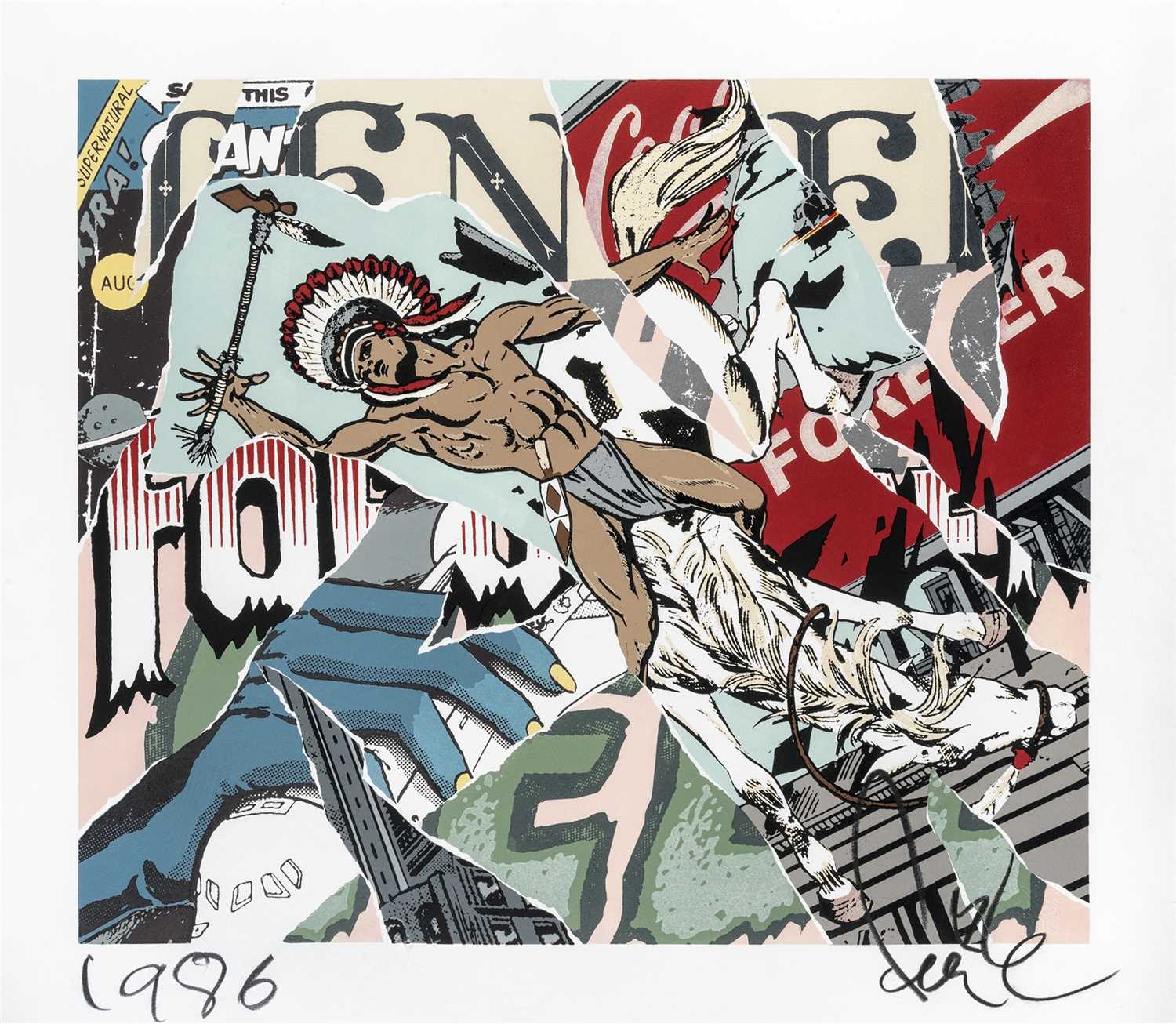 Lot 152 - Faile (Collaboration), 'Tender Forever', 2008