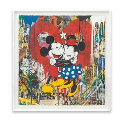 Lot 206 - Mr Brainwash (French 1966-), 'Mickey & Minnie'