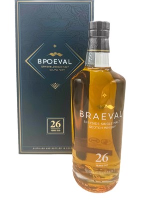 Lot 116 - 1 bottle Secret Speyside Braeval 26 YO