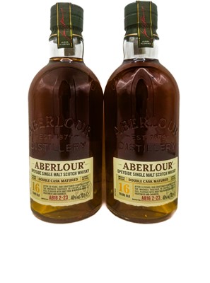 Lot 124 - 2 bottles Aberlour 16 YO