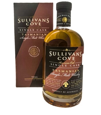 Lot 129 - 1 bottle Sullivans Cove American Oak Single Cask Second Fill