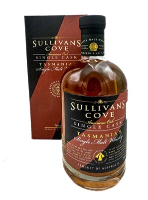 Lot 137 - 1 bottle Sullivans Cove American Oak Single Cask Tasmanian Whisky