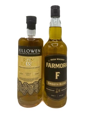 Lot 139 - 2 bottles Mixed Irish Whiskey