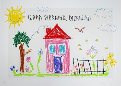 Lot 9 - Alma Singer (British 1986-), 'Good Morning Dickhead', 2024
