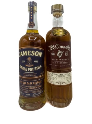 Lot 147 - 3 bottles Mixed Irish Whiskey