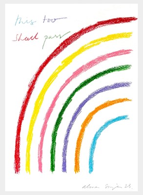 Lot 6 - Alma Singer (British 1986-), 'This Too Shall Pass (2)', 2025