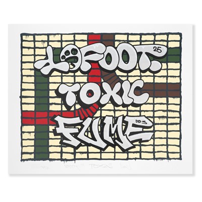 Lot 231 - 10 Foot, Tox & Fume (Collaboration), 'Tunnel Block', 2025