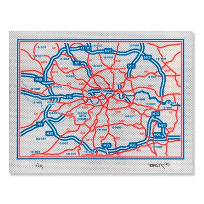 Lot 294 - 10Foot (British 1987-), 'Disintegration Loops (3M Diamond Sheet)', 2025