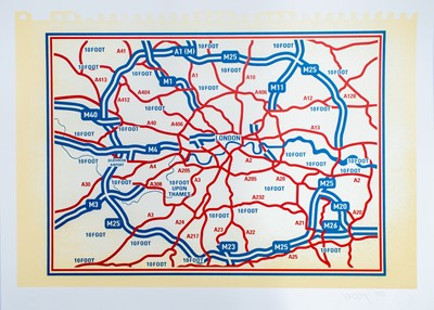 Lot 264 - 10Foot (British 1987-), 'Disintegration Loops 25', 2025