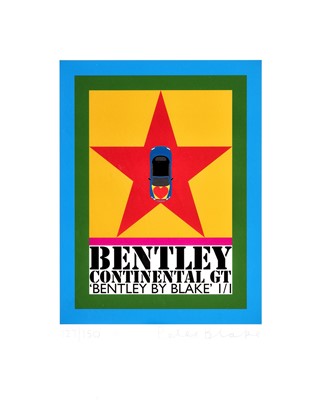 Lot 130 - Peter Blake (British b.1932), 'Bentley', 2016