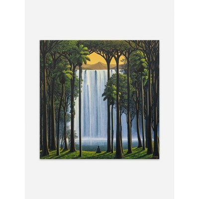 Lot 119 - Tomas Sanchez (Cuban 1948-), 'Cascada Como Icono', 2025