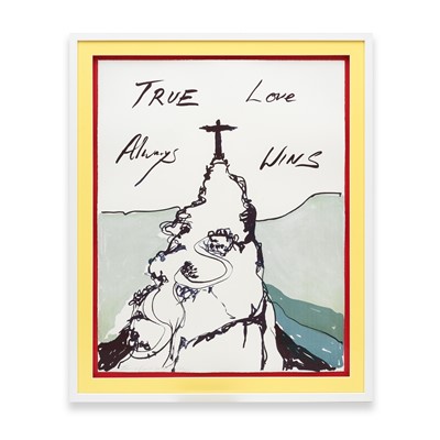 Lot 172 - Tracey Emin (British 1963-), 'True Love Always Wins', 2016