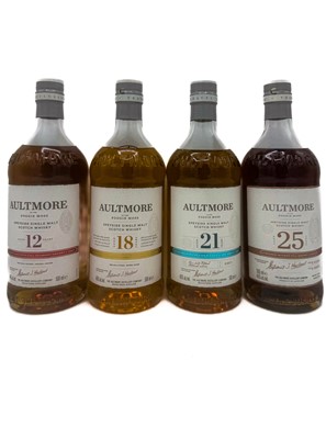 Lot 172 - 4 50cl Mixed Aultmore