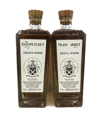 Lot 175 - 3 bottles Mixed Aultmore and Glenturret