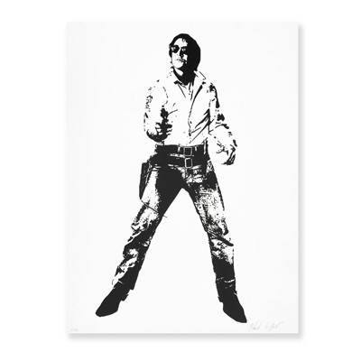 Lot 219 - Blek Le Rat (French 1951-) 'Space Cowboy' 2008