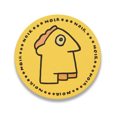 Lot 214 - Thierry Noir (French 1958-), 'Noircoin', 2022