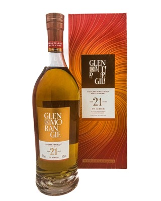 Lot 212 - 1 bottle Glenmorangie The Aureum 21YO