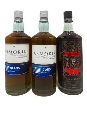 Lot 215 - 6 bottles Mixed French Single Malt Whisky