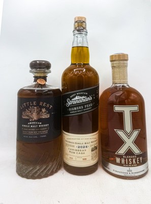 Lot 221 - 5 bottles Mixed US Whiskey