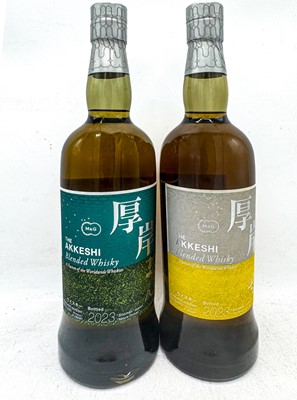 Lot 223 - 3 bottles Mixed Akkeshi Japanese Whisky