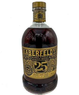 Lot 227 - 1 bottle Aberfeldy 25 YO Sherry Cask Finish