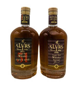 Lot 241 - 2 bottles Mixed Slyrs Bavarian Whisky
