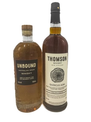Lot 248 - 5 bottles Mixed Australian and New Zealand Whisky
