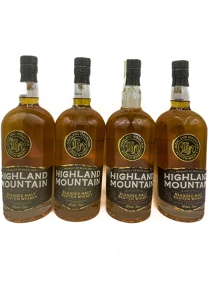 Lot 254 - 4 bottles Mixed Highland Mountain Scotch Whisky