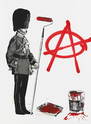 Lot 262 - Mr Brainwash (French 1966-), 'Anarchy Soldier', 2012