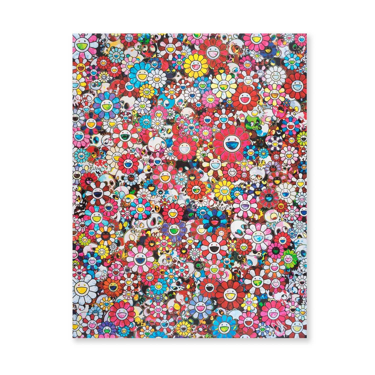 Lot 15 - Takashi Murakami (Japanese 1962-), 'Dazzling Circus: Embrace Peace And Darkness Within Thy Heart', 2013