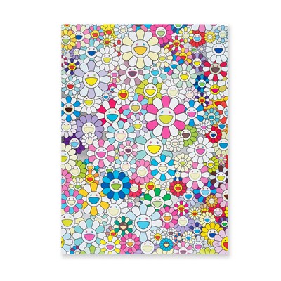 Lot 23 - Takashi Murakami (Japanese 1962-), 'An Homage To Yves Klein, Multicolor C', 2012