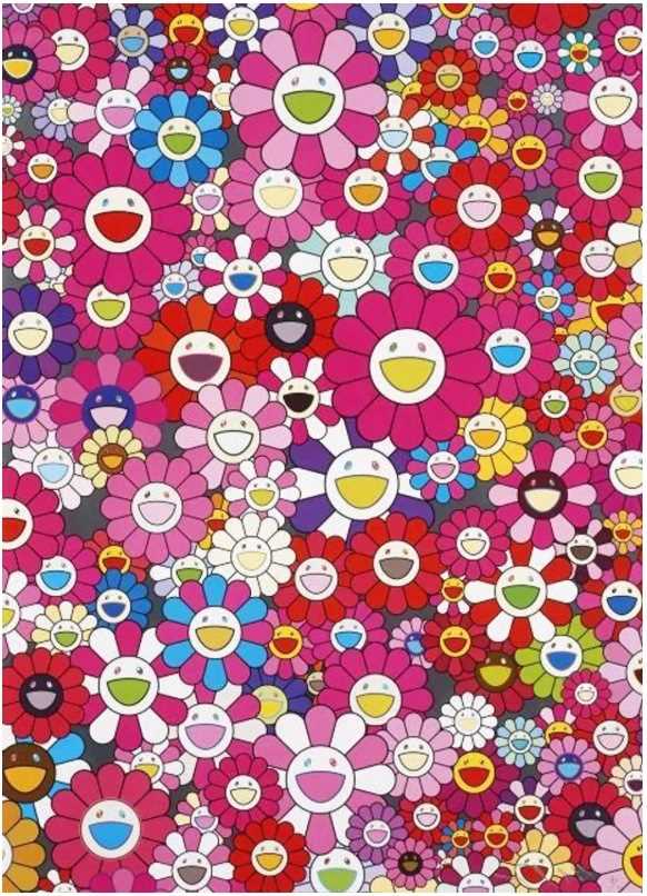 Lot 21 - Takashi Murakami (Japanese 1962-), 'An Homage to Monopink 1960 D', 2012