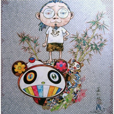 Lot 7 - Takashi Murakami (Japanese 1962-), 'I Met A Panda Family', 2013