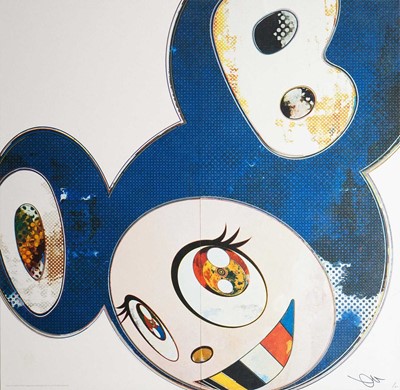 Lot 2 - Takashi Murakami (Japanese 1962-), 'And Then x6 Blue', 2013