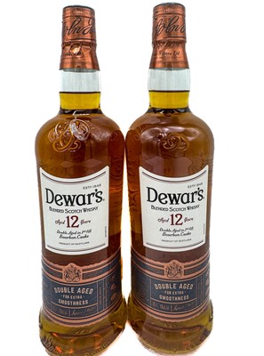 Lot 286 - 4 bottles Mixed Dewar's Blended Scotch Whisky