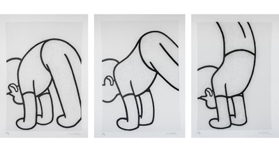 Lot 87 - Hashimoto Yutaka (Japanese 1979-), 'Study for Null_Cited from Eadweard Muybridge's "The Human Figure in Motion" #011'