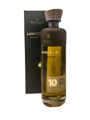 Lot 305 - 3 bottles Mixed Belgian Whisky