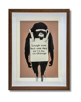 Lot 182 - Banksy (British 1974-), 'Laugh Now', 2004