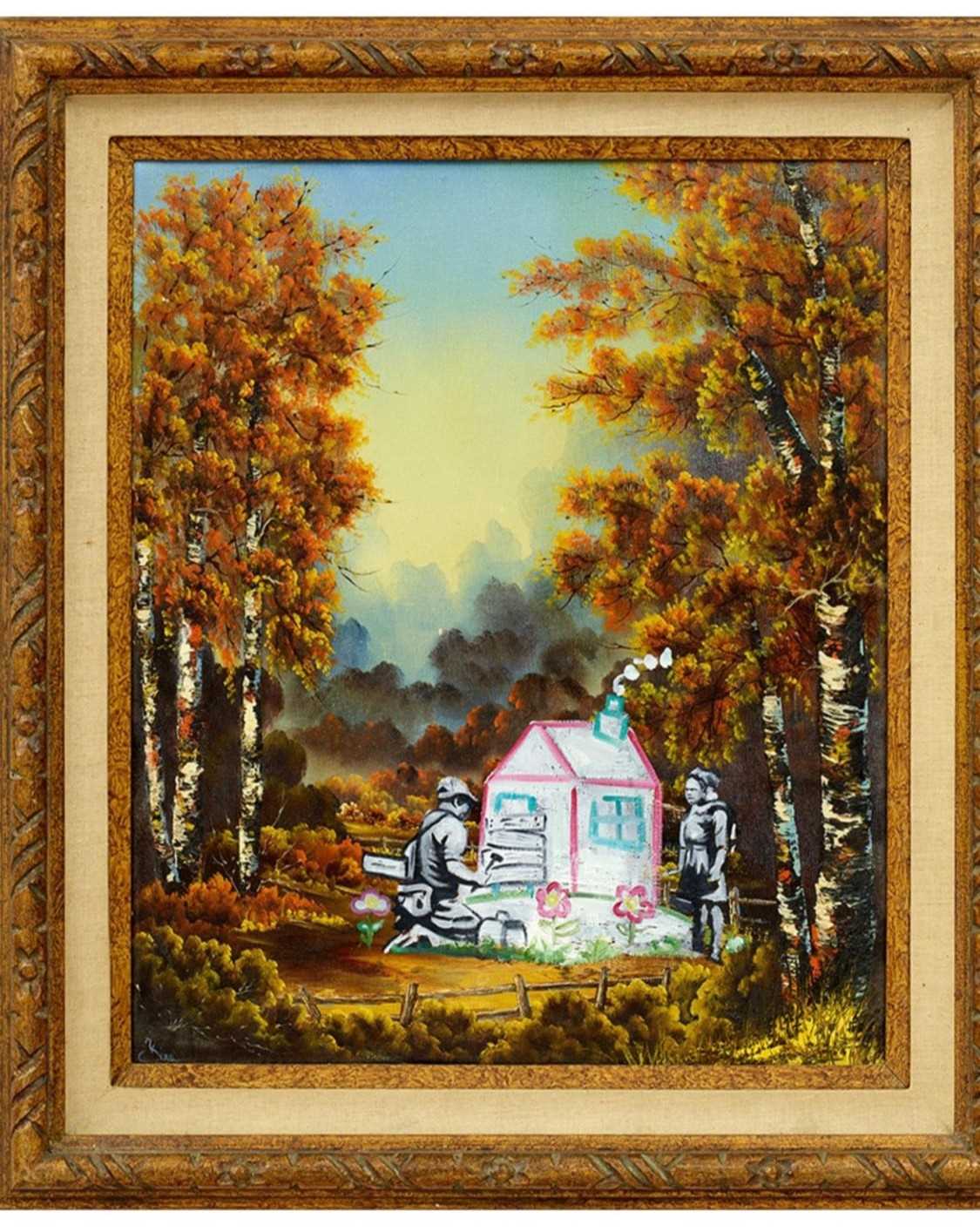 Lot 207 - Mr Brainwash (French 1966-), 'Construction Ahead', 2018