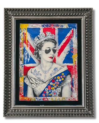 Lot 206a - Mr Brainwash (French 1966-), 'Queen Of Hearts', 2022
