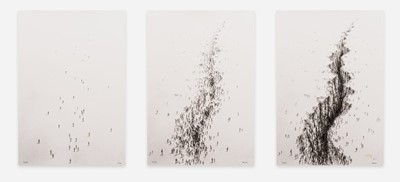 Lot 211a - Pejac (Spanish 1977-), 'Hope (Triptych)', 2024