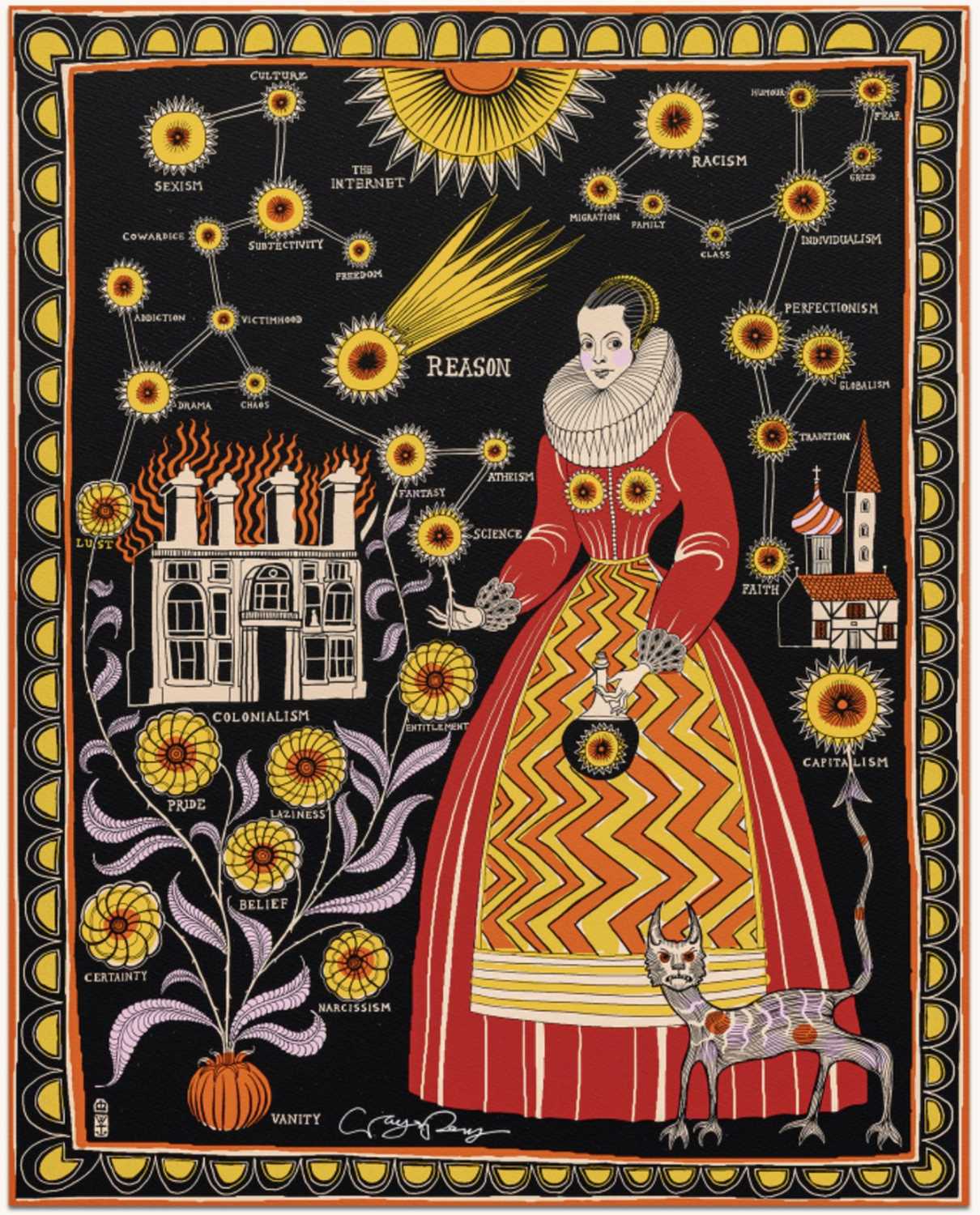 Lot 158 - Grayson Perry (British 1960-), 'Magical Thinking', 2024